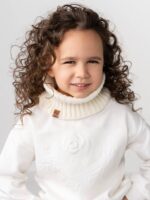 ToucanKids Вязаный снуд Woolly экрю — изображение 2