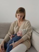 Loomknits Шапочка вязаная Elf топленое молоко — изображение 3
