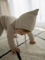 Loomknits Шапочка вязаная Elf топленое молоко — изображение 4