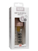 BIBS Стеклянная бутылочка в наборе 110мл Complete Set Blush — изображение 3