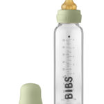 BIBS Стеклянная бутылочка в наборе 225мл Complete Set Sage