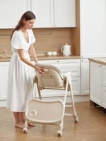 Happy Baby Стул для кормления Berny Lux Beige New — изображение 17