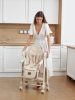 Happy Baby Стул для кормления Berny Lux Beige New — изображение 19
