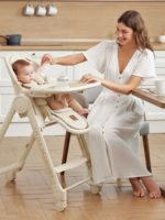 Happy Baby Стул для кормления Berny Lux Beige New — изображение 2