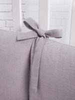 Perina Бортик для кроватки Soft Cotton серо-лиловый 360см — изображение 6