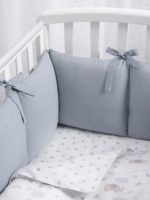 Perina Бортики для кроватки Soft Cotton голубой 360см — изображение 5