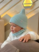 ToucanKids Вязаная шапочка Soft бирюзовая — изображение 3