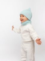 ToucanKids Вязаная шапочка Soft бирюзовая — изображение 6
