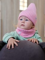 ToucanKids Вязаная шапочка Soft розовая — изображение 3