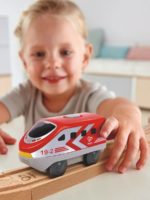 Hape Локомотив на батарейках Мой поезд красный — изображение 2