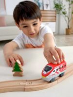 Hape Локомотив на батарейках Мой поезд красный — изображение 3
