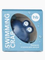 Happy Baby Игрушка заводная для ванной Swimming Crab Blue — изображение 6