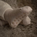 Наследник Выжанова Носки со стоперами бежевые
