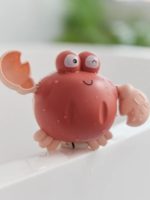 Happy Baby Игрушка заводная для ванной Swimming Crab Brown — изображение 4
