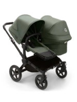 Bugaboo Коляска для двойни 2 в 1 Donkey 5 Twin Black/Forest Green/Forest Green — изображение 4