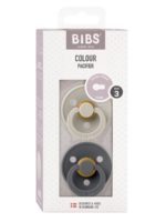 BIBS Набор из 2-х пустышек Colour Latex Sand/Iron 18-36 месяцев — изображение 3
