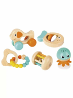 Hape Подарочный набор игрушек-погремушек
