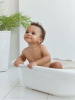 Happy Baby Ванночка для купания с горкой Bath Comfort Warm Grey — изображение 6