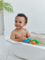 Happy Baby Ванночка для купания с горкой Bath Comfort Warm Grey — изображение 4