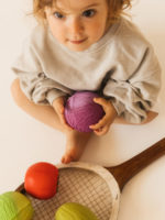Oli&Carol Мяч из натурального каучука Purple Cabbage Baby Ball — изображение 2