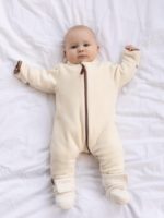 ToucanKids Комбинезон из флиса Cute экрю — изображение 4
