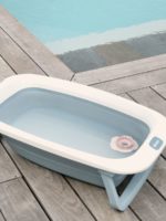 Beaba Складная ванночка для купания Eazy Pop Cameleo Baltic Blue — изображение 6