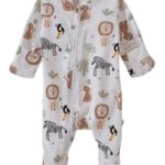ToucanKids Комбинезон-слип на молнии зов джунглей