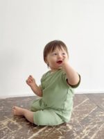 ToucanKids Комплект (футболка, шорты) хаки — изображение 3
