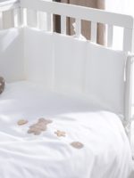 Perina Комплект постельных принадлежностей Teddy Sateen Collection белый 120х60 см — изображение 3
