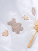 Perina Комплект постельных принадлежностей Teddy Sateen Collection белый 120х60 см — изображение 6