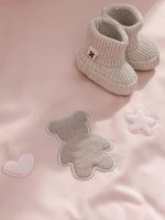 Perina Комплект постельных принадлежностей Teddy Sateen Collection розовый 120х60 см — изображение 6