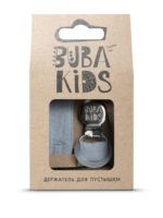 Buba Kids Держатель для пустышки из крапивы Рами нежно-голубой — изображение 6