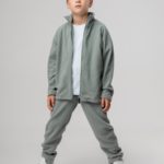 Bodo Костюм из флиса (кофта на молнии, брюки) оливковый