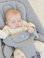 Happy Baby Держатель для пустышки с ремешком из силикона Light Blue — изображение 4