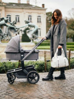 Childhome Сумка-органайзер Mommy Club Signature Canvas Off White — изображение 11