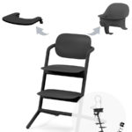 Cybex Растущий стульчик для кормления Lemo 3-in-1 Set Stunning Black с обучающей башней