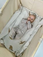 ToucanKids Комплект одежды (комбинезон, шапка, пинетки) бежевый — изображение 3