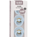 BIBS Набор из 3-х пустышек Try-it Baby Blue 0-6 месяцев