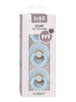 BIBS Набор из 3-х пустышек Try-it Baby Blue 0-6 месяцев