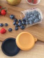 Beaba Набор из 2-х стеклянных контейнеров Night Blue/Honey 250мл — изображение 3