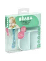 Beaba Набор посуды: секционная тарелка, ложка Blue — изображение 7