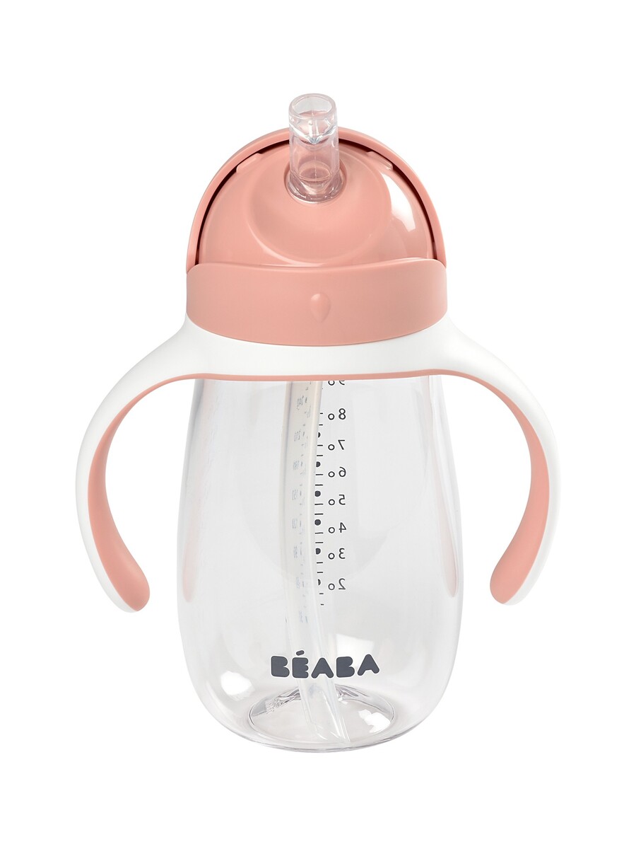 Beaba Поильник Tasse Paille Old Pink 300 мл (2) Beaba Поильник Tasse Paille Old Pink 300мл — изображение 1