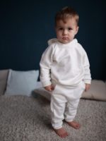 ToucanKids Костюм из футера (худи, джоггеры) экрю — изображение 2