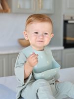 Edda Силиконовый нагрудник птички шалфей — изображение 4