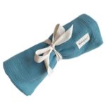 Lovebabytoys Муслиновая пеленка-плед изумруд 120х120см