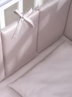 Perina Комплект постельных принадлежностей Teddy Sateen Collection серый 120х60 см — изображение 6