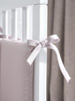 Perina Комплект постельных принадлежностей Teddy Sateen Collection серый 120х60 см — изображение 9