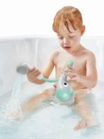 Yookidoo Душ для купания Слоненок серый с мятным — изображение 4
