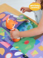 Abumba Набор карт с книжкой и наклейками для игры и обучения Цвета и формы — изображение 9