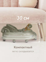 Happy Baby Ходунки Smiley V2 Olive New — изображение 15